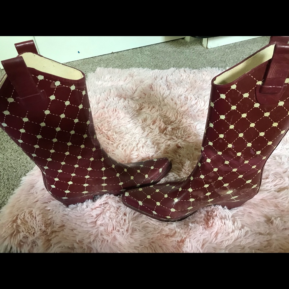 Western style Stadium Stomper Rain Boots